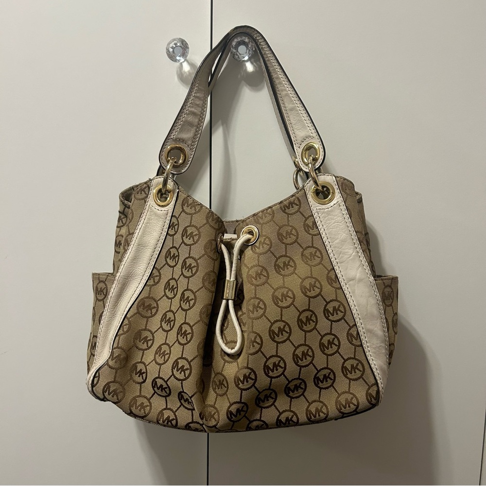 Michael Kors Monogram Shoulder Bag